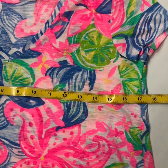 LILLY PULITZER V NECK T SHIRT - Picture 10 of 11